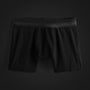 Elevated Lotus Sport Boxer Short in Black | James Perse Los Angeles