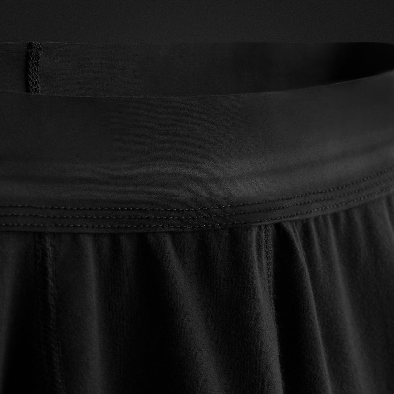 Elevated Lotus Sport Boxer Short in Black | James Perse Los Angeles FLAT