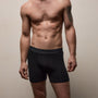 Elevated Lotus Sport Boxer Short in Black | James Perse Los Angeles
