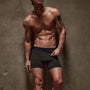 Elevated Lotus Sport Boxer Short in Carbon | James Perse Los Angeles