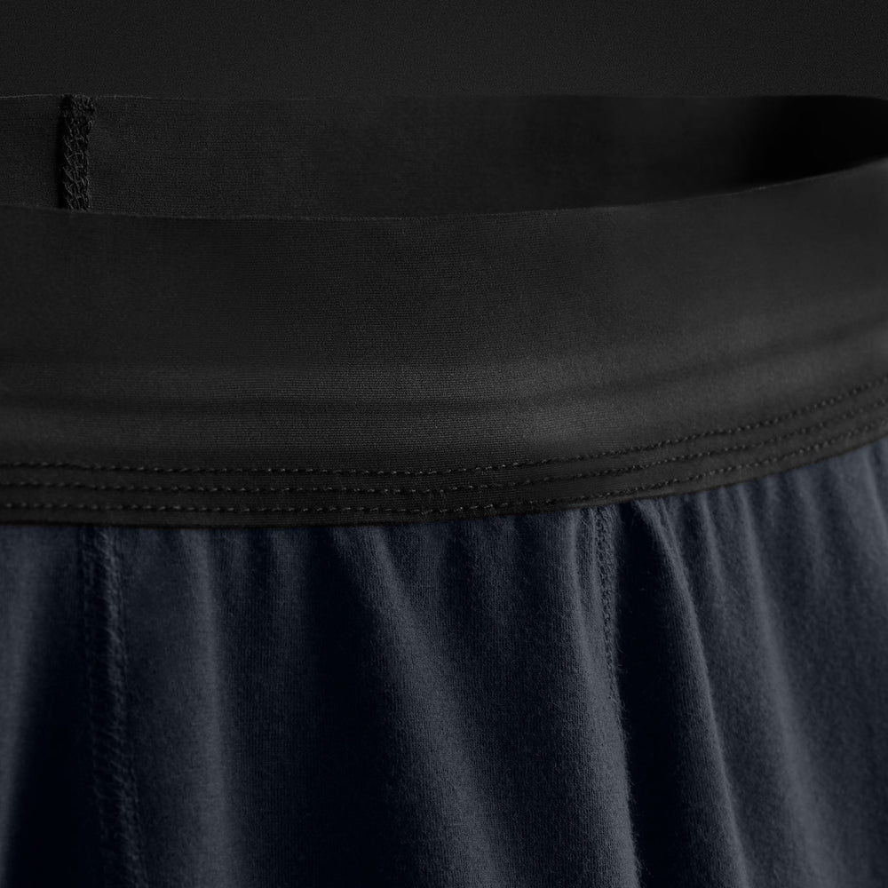 Elevated Lotus Sport Boxer Short in French Navy | James Perse Los Angeles FLAT
