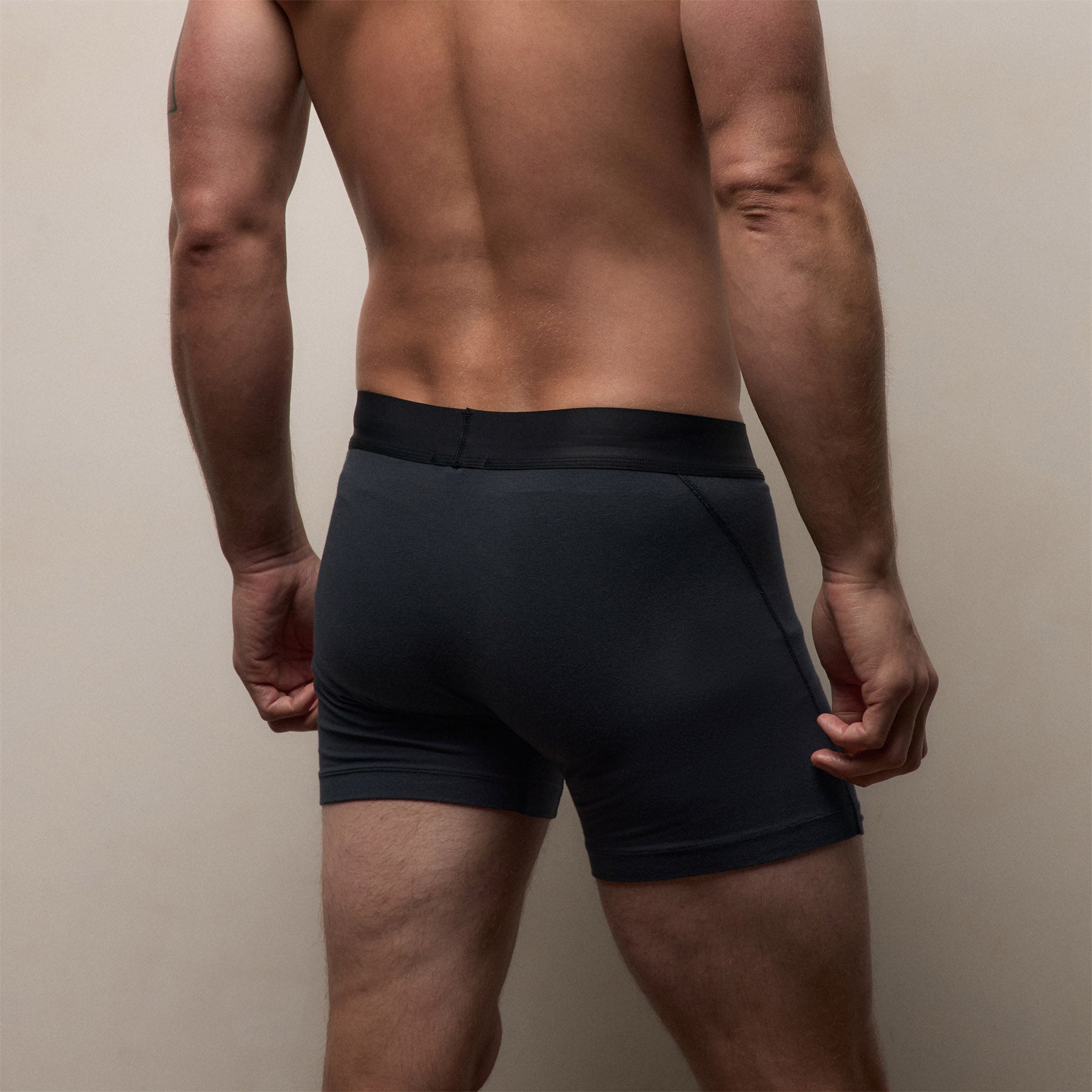 Elevated Lotus Sport Boxer Short in French Navy | James Perse Los Angeles