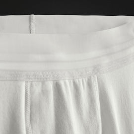 Elevated Lotus Sport Boxer Short in White | James Perse Los Angeles FLAT