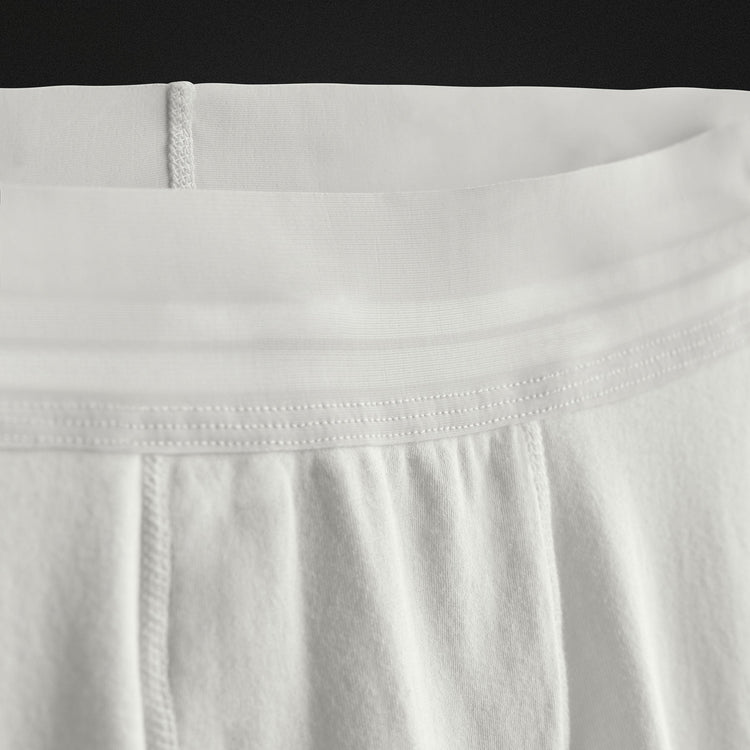 Elevated Lotus Sport Boxer Short in White | James Perse Los Angeles