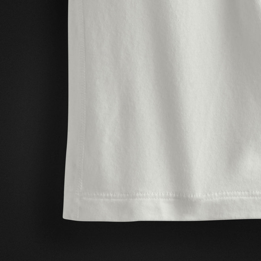 Elevated Lotus Sport Boxer Short in White | James Perse Los Angeles FLAT