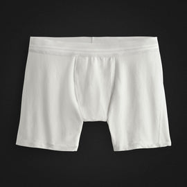 Elevated Lotus Sport Boxer Short in White | James Perse Los Angeles FLAT