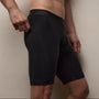 Elevated Lotus Sport Boxer  Long in Black | James Perse Los Angeles