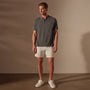 San Jacinto Knit Polo in Flint | James Perse Los Angeles