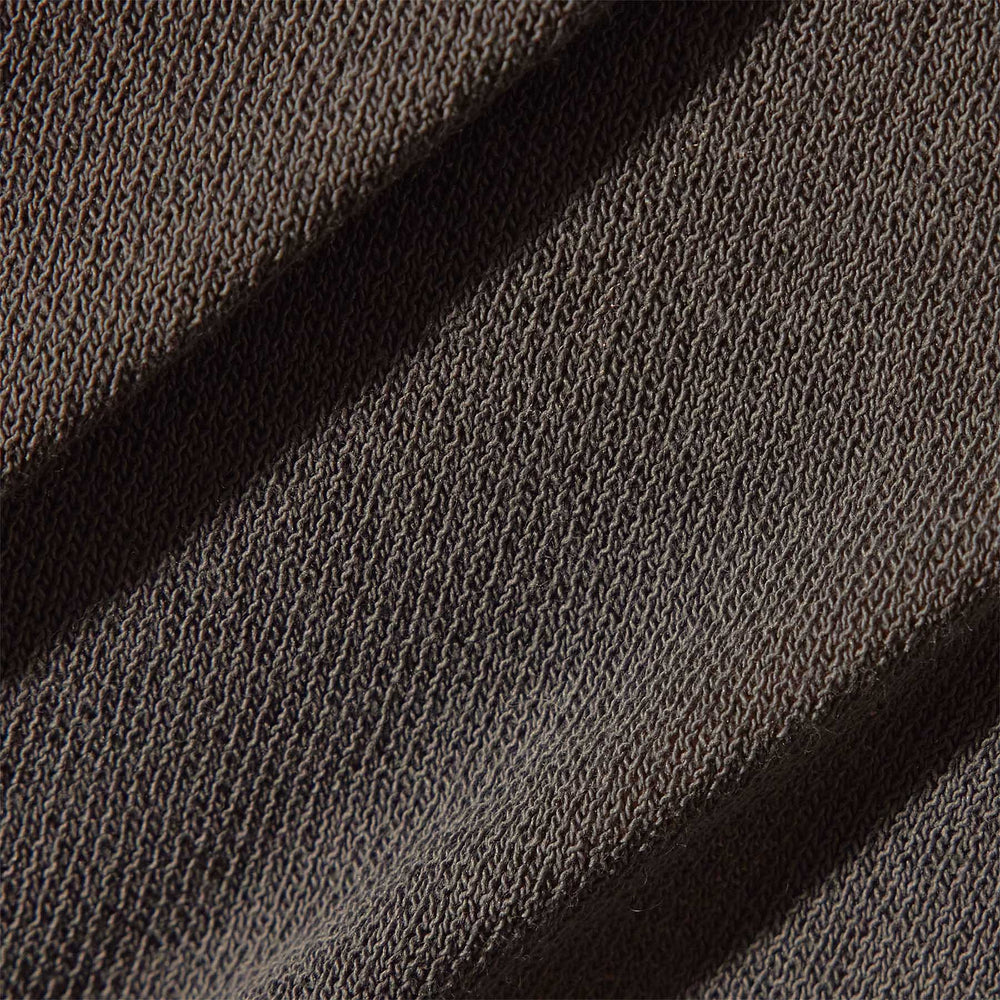 Stretch Cotton Crew Sweater in Flint | James Perse Los Angeles