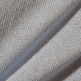 Double Retro Stripped Polo in Bleached Blue/Black | James Perse Los Angeles
