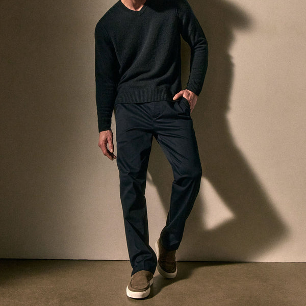 Stretch Micro Twl Golf Trouser in Academy | James Perse Los Angeles