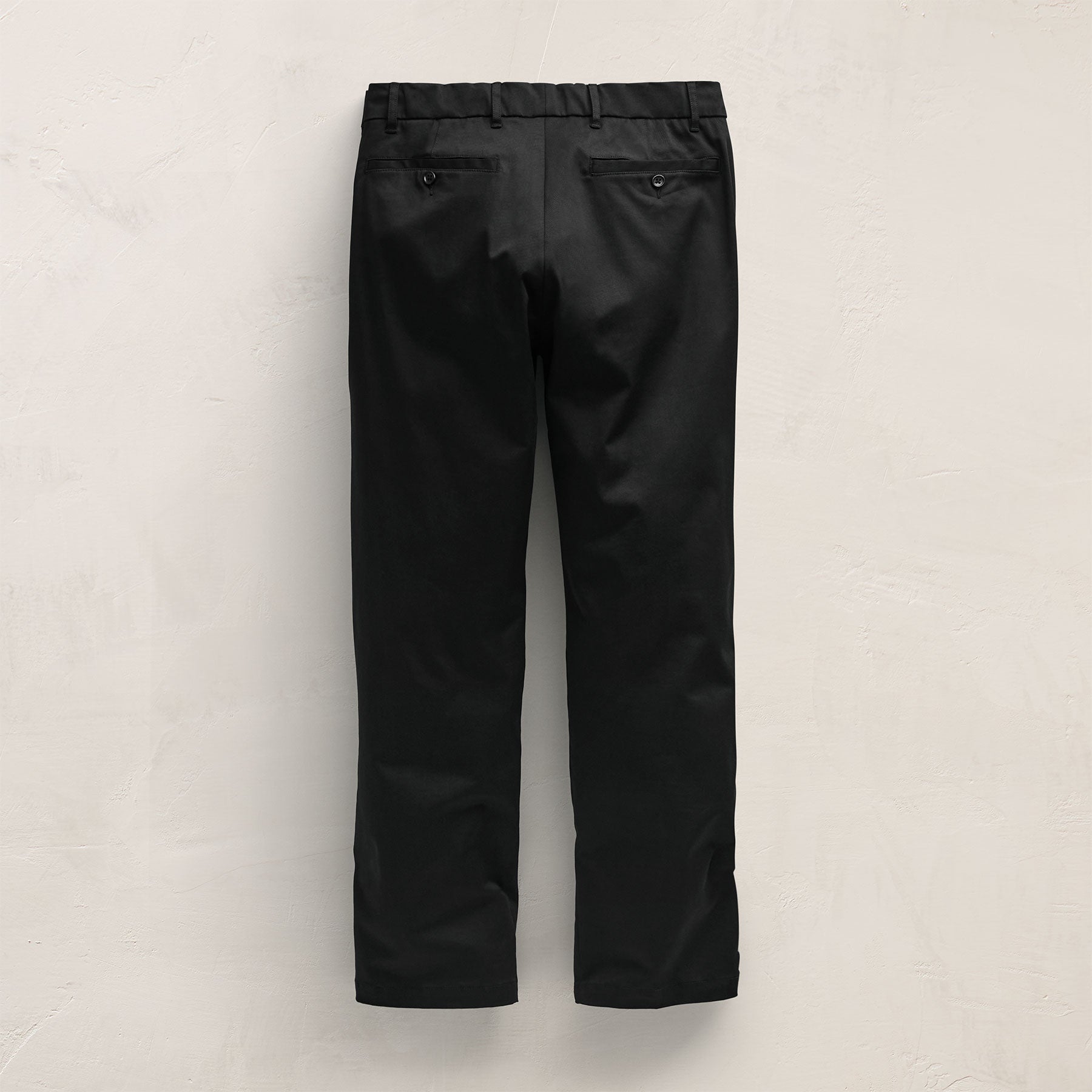 Stretch Micro Twl Golf Trouser in Black | James Perse Los Angeles FLAT