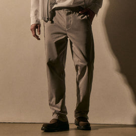 Stretch Micro Twl Golf Trouser in Concrete | James Perse Los Angeles