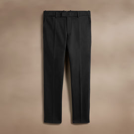 Stretch Micro Twill Trouser in Black | James Perse Los Angeles