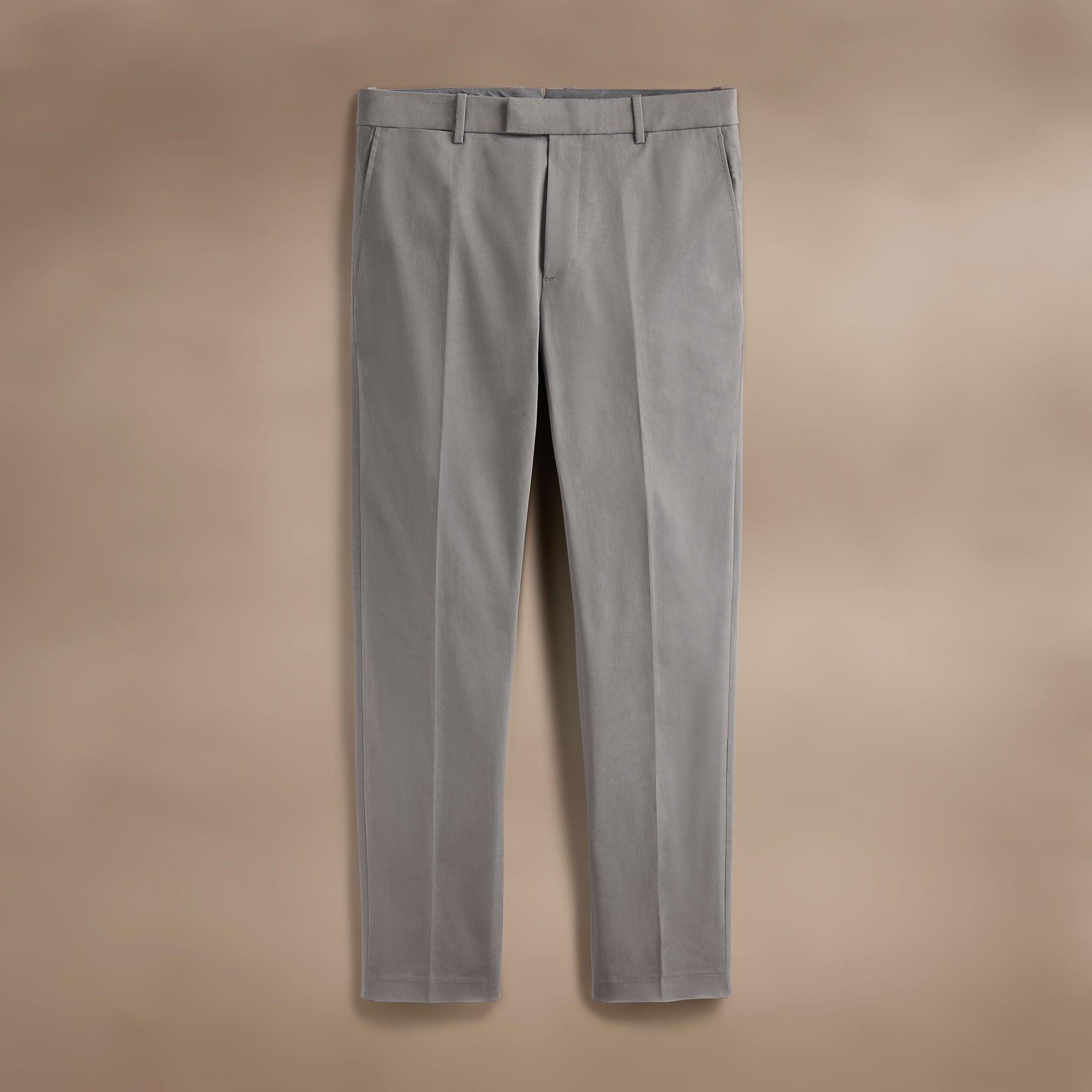 Stretch Micro Twill Trouser in Mid Grey | James Perse Los Angeles