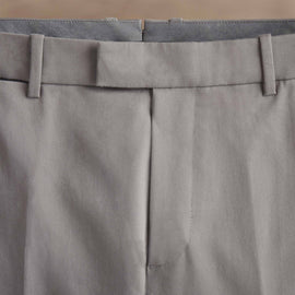 Stretch Micro Twill Trouser in Mid Grey | James Perse Los Angeles