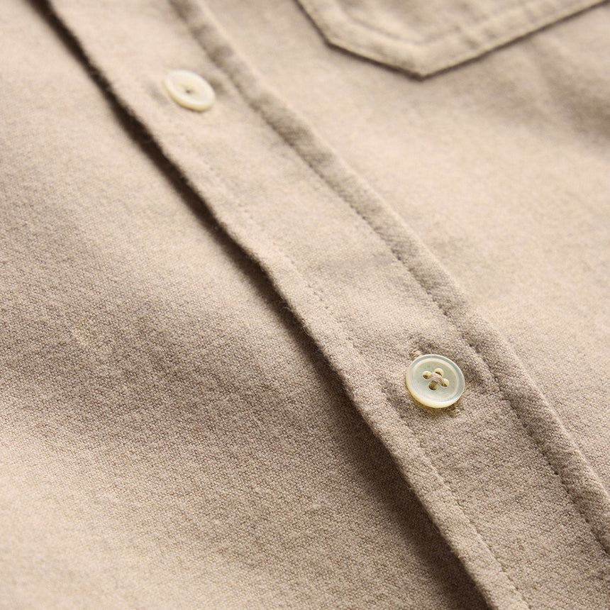 Cotton Cashmere Shirt - Coyote