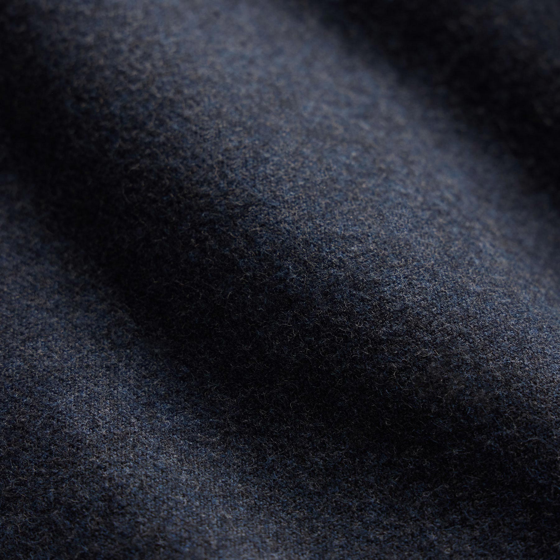 Cotton Cashmere Shirt - Heather Navy