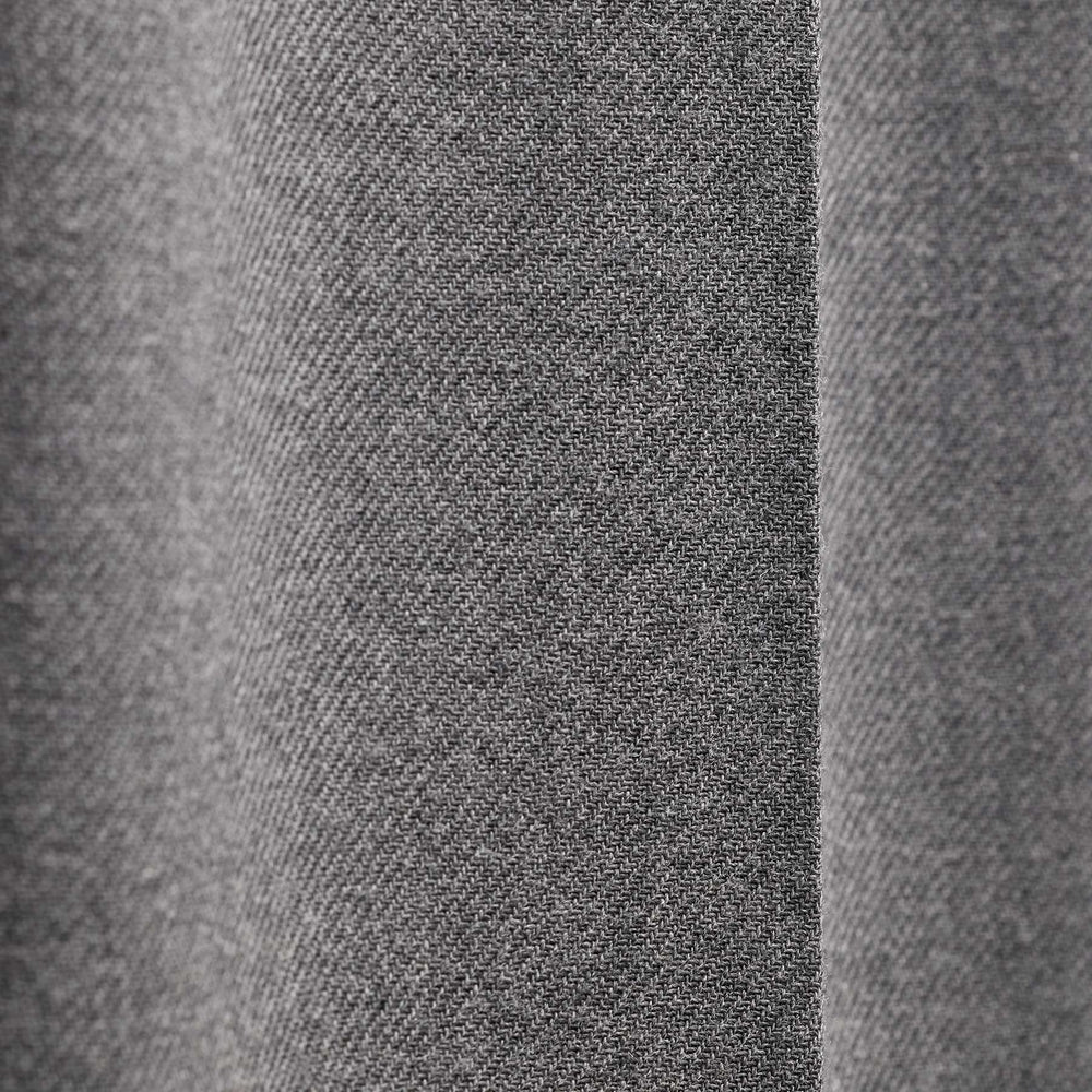 Suede Trim Wool Drawstring Trouser in Heather Grey | James Perse Los Angeles
