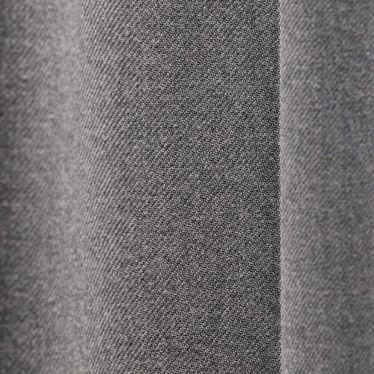 Suede Trim Wool Drawstring Trouser in Heather Grey | James Perse Los Angeles