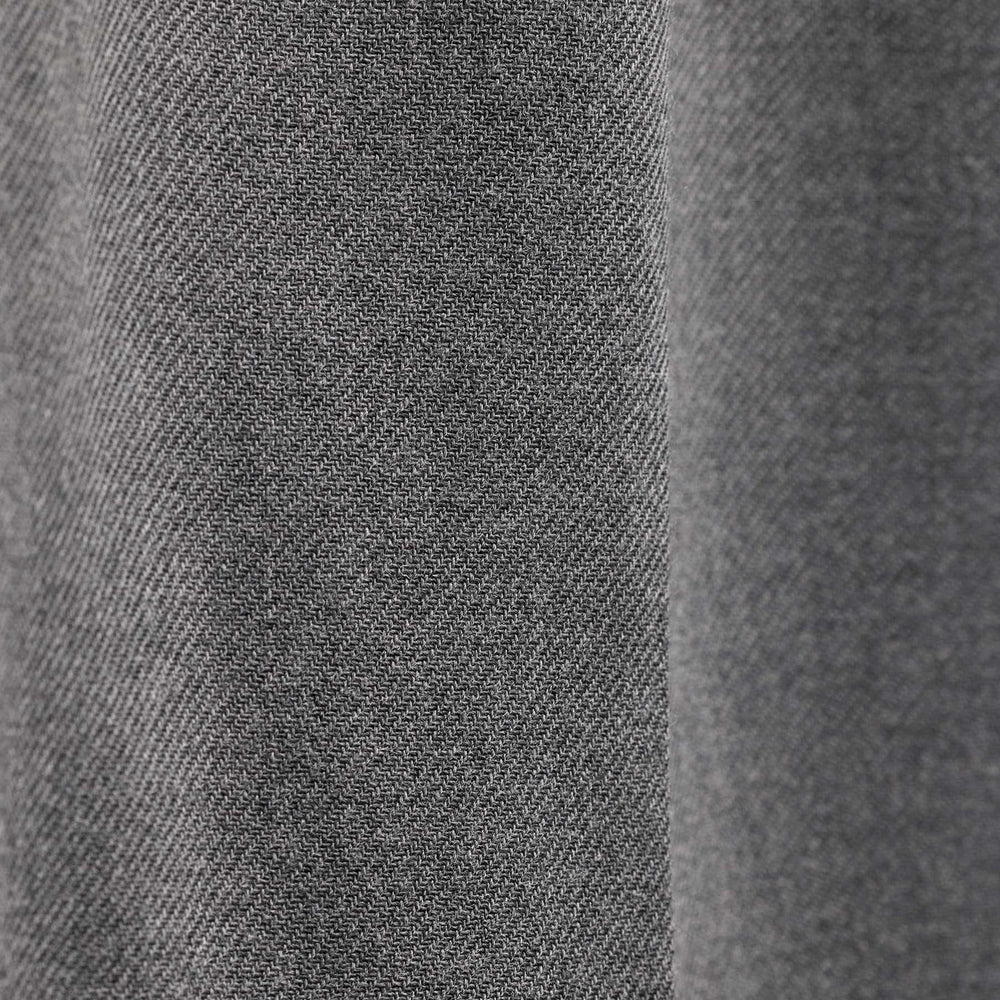 Suede Trim Wool Drawstring Short in Heather Grey | James Perse Los Angeles