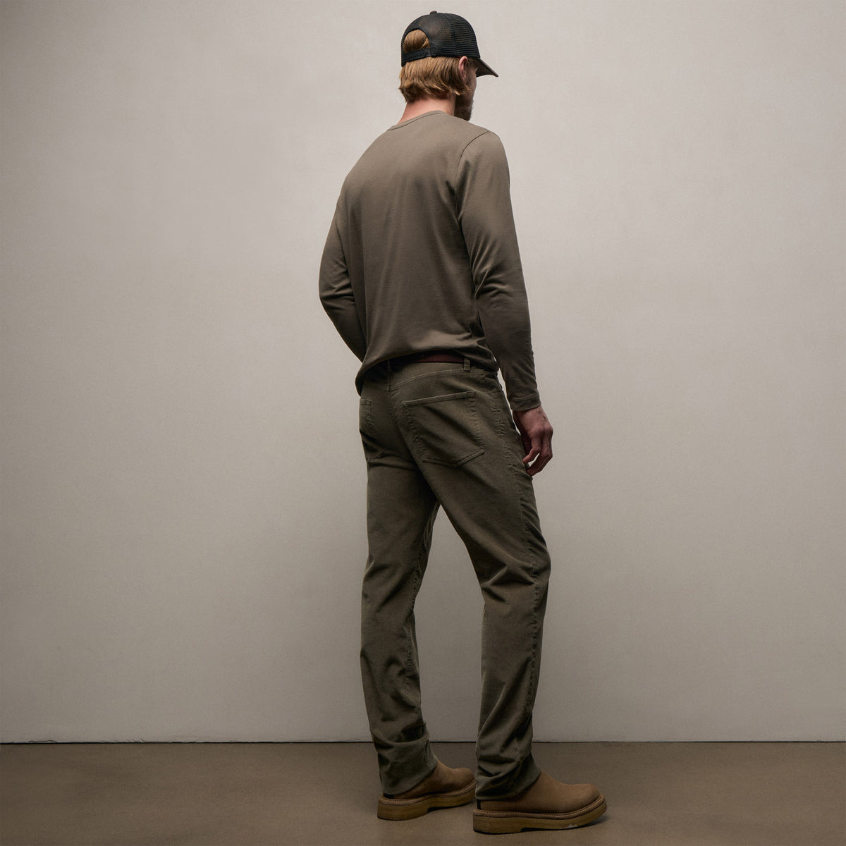 Corduroy 5 Pocket Pant - Army Green Pigment