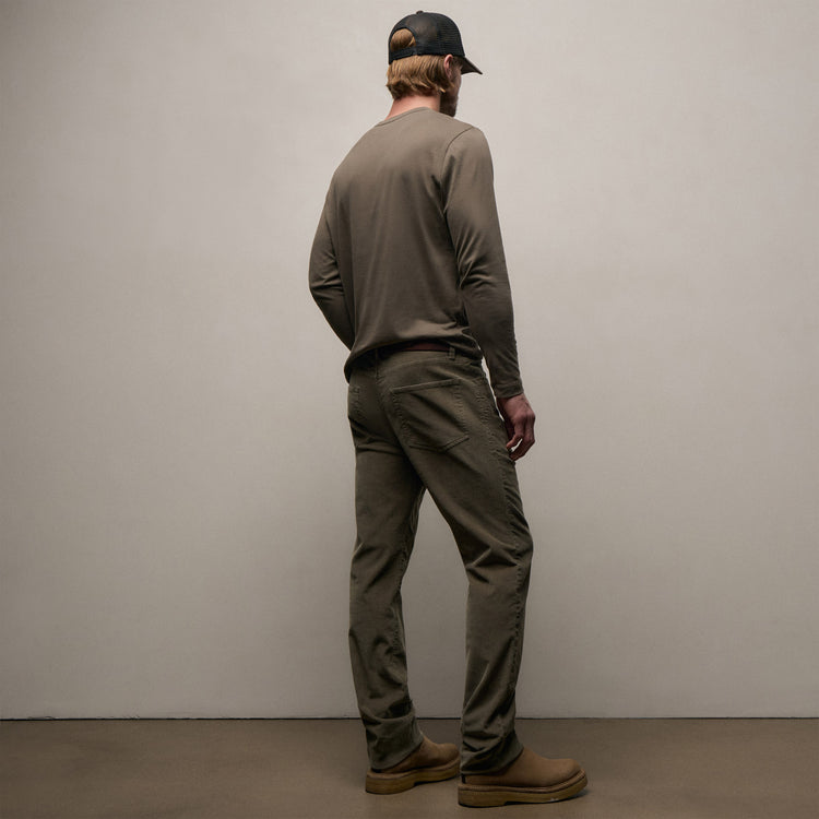 Corduroy 5 Pocket Pant - Army Green Pigment
