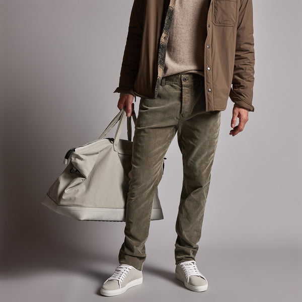 5 Pocket Corduroy Pant in Army Green Pigment | James Perse Los Angeles