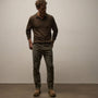 5 Pocket Corduroy Pant in Army Green Pigment | James Perse Los Angeles