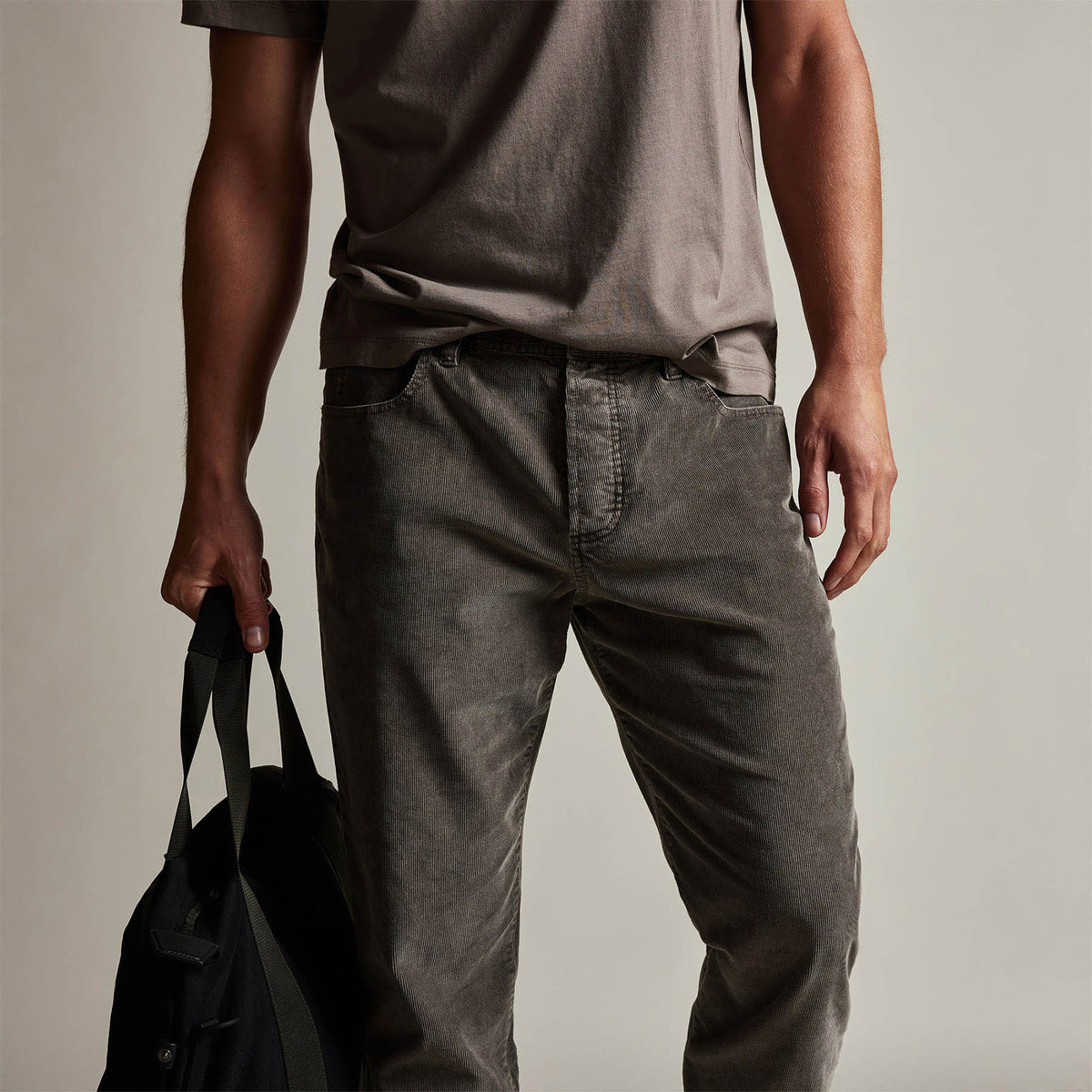 5 Pocket Corduroy Pant in Burro Pigment | James Perse Los Angeles