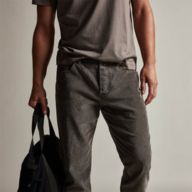 5 Pocket Corduroy Pant in Burro Pigment | James Perse Los Angeles