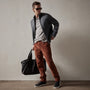 5 Pocket Corduroy Pant in Dark Rust Pigment | James Perse Los Angeles
