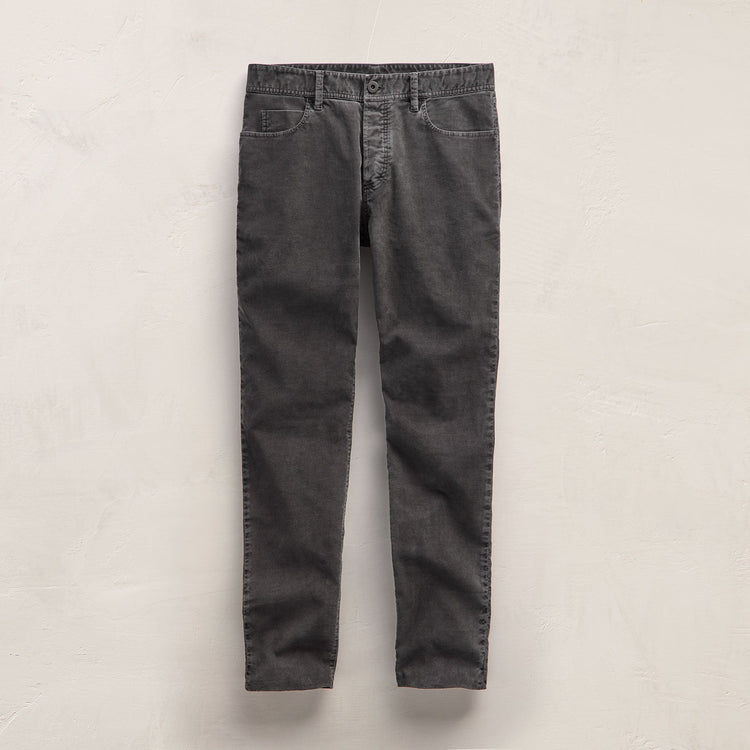 5 Pocket Corduroy Pant in Magma Pigment | James Perse Los Angeles