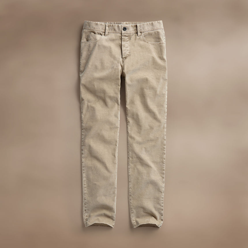 5 Pocket Corduroy Pant in Overcast Pigment | James Perse Los Angeles