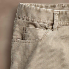 5 Pocket Corduroy Pant in Overcast Pigment | James Perse Los Angeles
