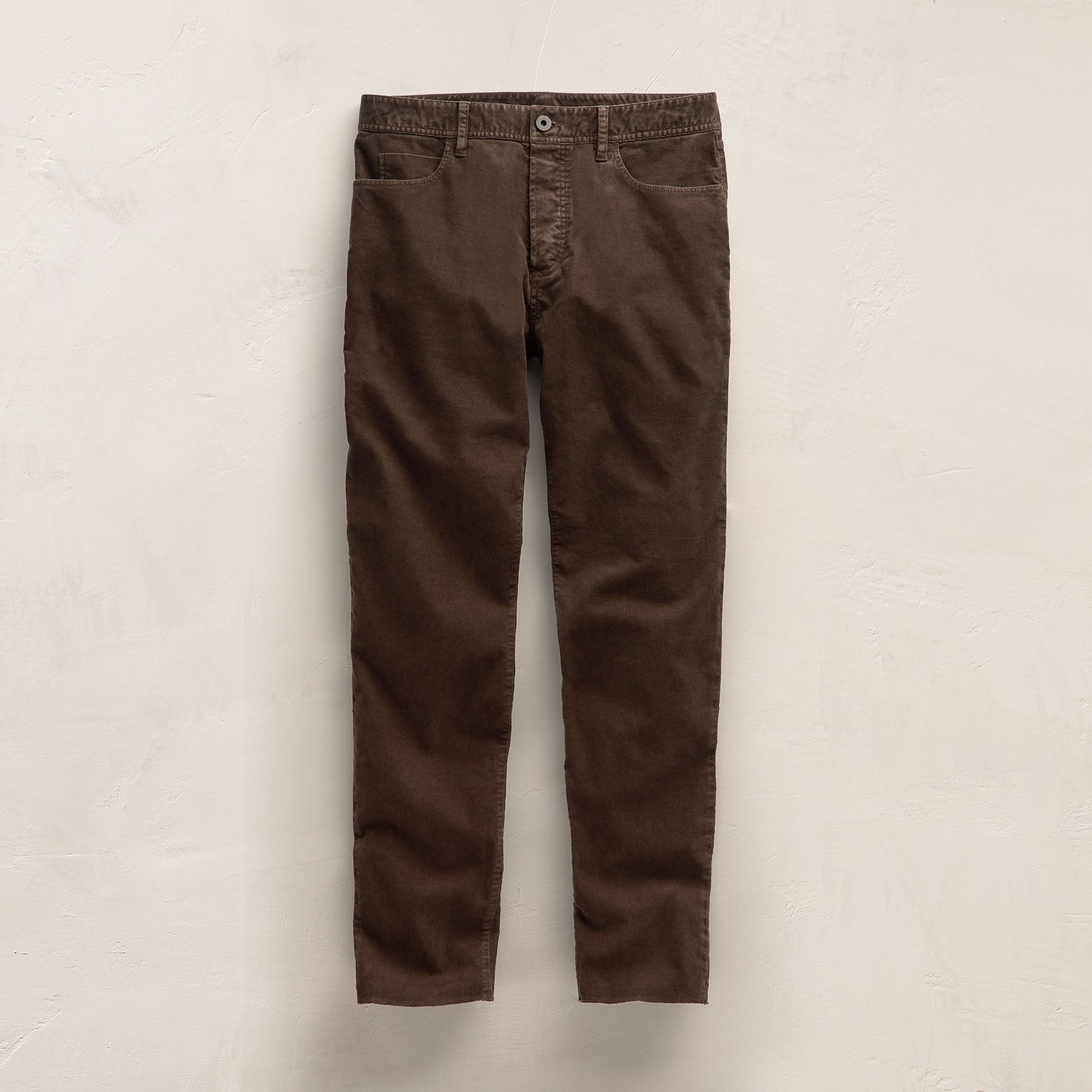 5 Pocket Corduroy Pant in Porcupine | James Perse Los Angeles FLAT