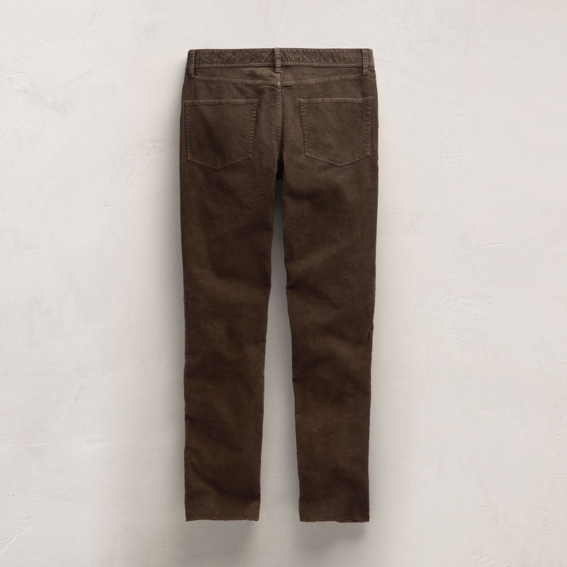 5 Pocket Corduroy Pant in Porcupine | James Perse Los Angeles FLAT