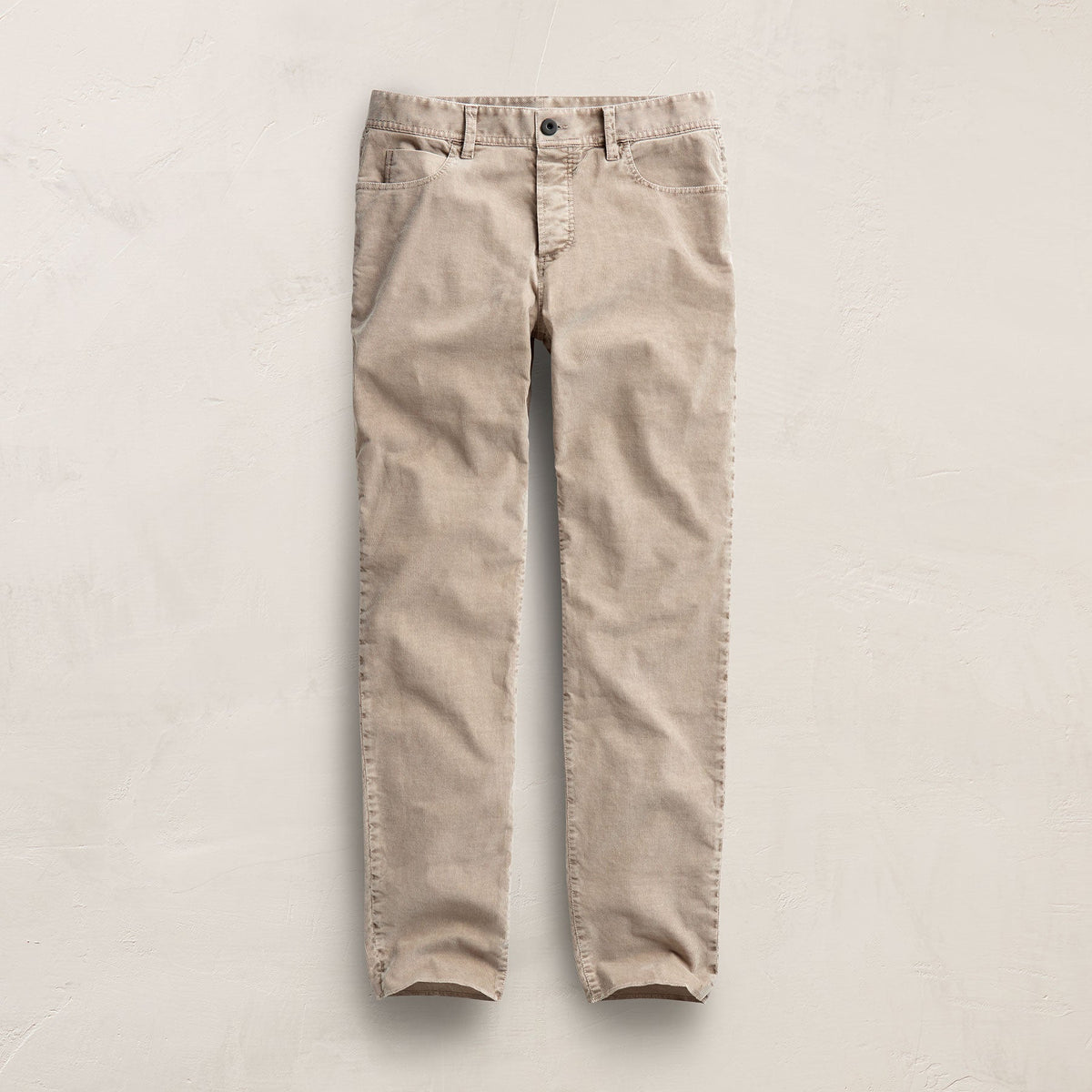 5 Pocket Corduroy Pant in Stone Pigment | James Perse Los Angeles