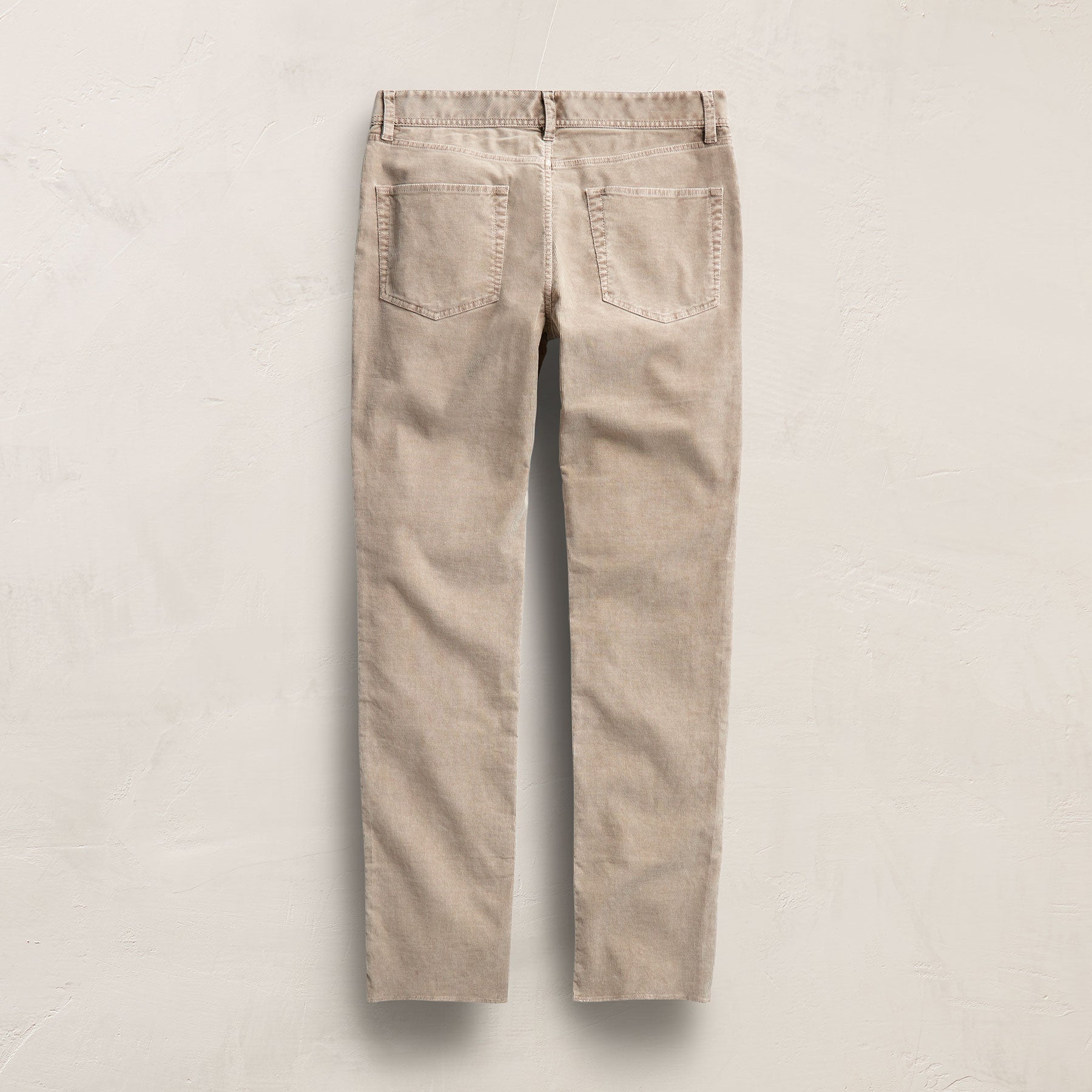 5 Pocket Corduroy Pant in Stone Pigment | James Perse Los Angeles FLAT