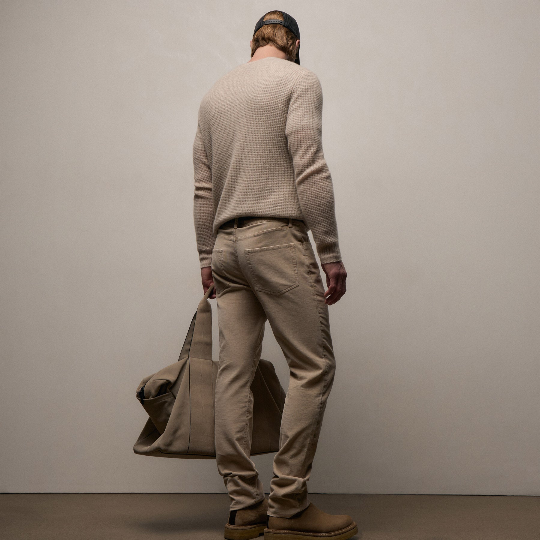 Corduroy 5 Pocket Pant in Stone Pigment | James Perse Los Angeles