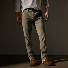 5 Pocket Corduroy Pant  in Toast Pigment | James Perse Los Angeles