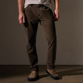 5 Pocket Corduroy Pant in Umber Pigment | James Perse Los Angeles