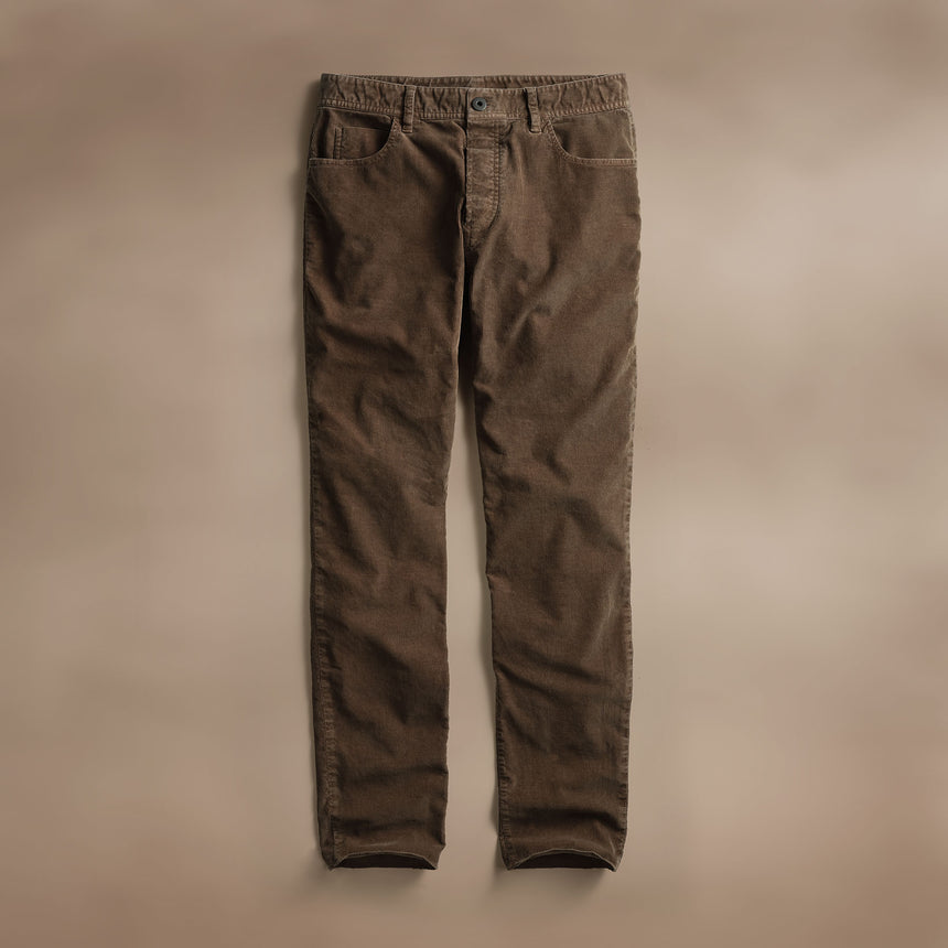 5 Pocket Corduroy Pant in Umber Pigment | James Perse Los Angeles