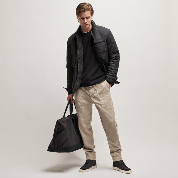 Corduroy Utility Pant in Toast Pigment | James Perse Los Angeles