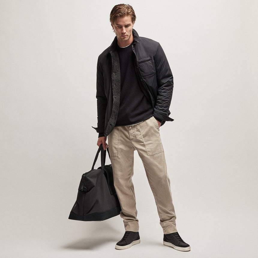 Corduroy Utility Pant in Toast Pigment | James Perse Los Angeles