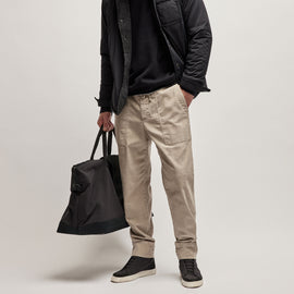Corduroy Utility Pant in Toast Pigment | James Perse Los Angeles
