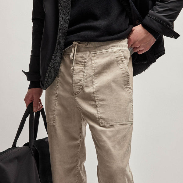 Corduroy Utility Pant in Toast Pigment | James Perse Los Angeles