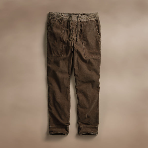 Corduroy Utility Pant in Umber Pigment | James Perse Los Angeles