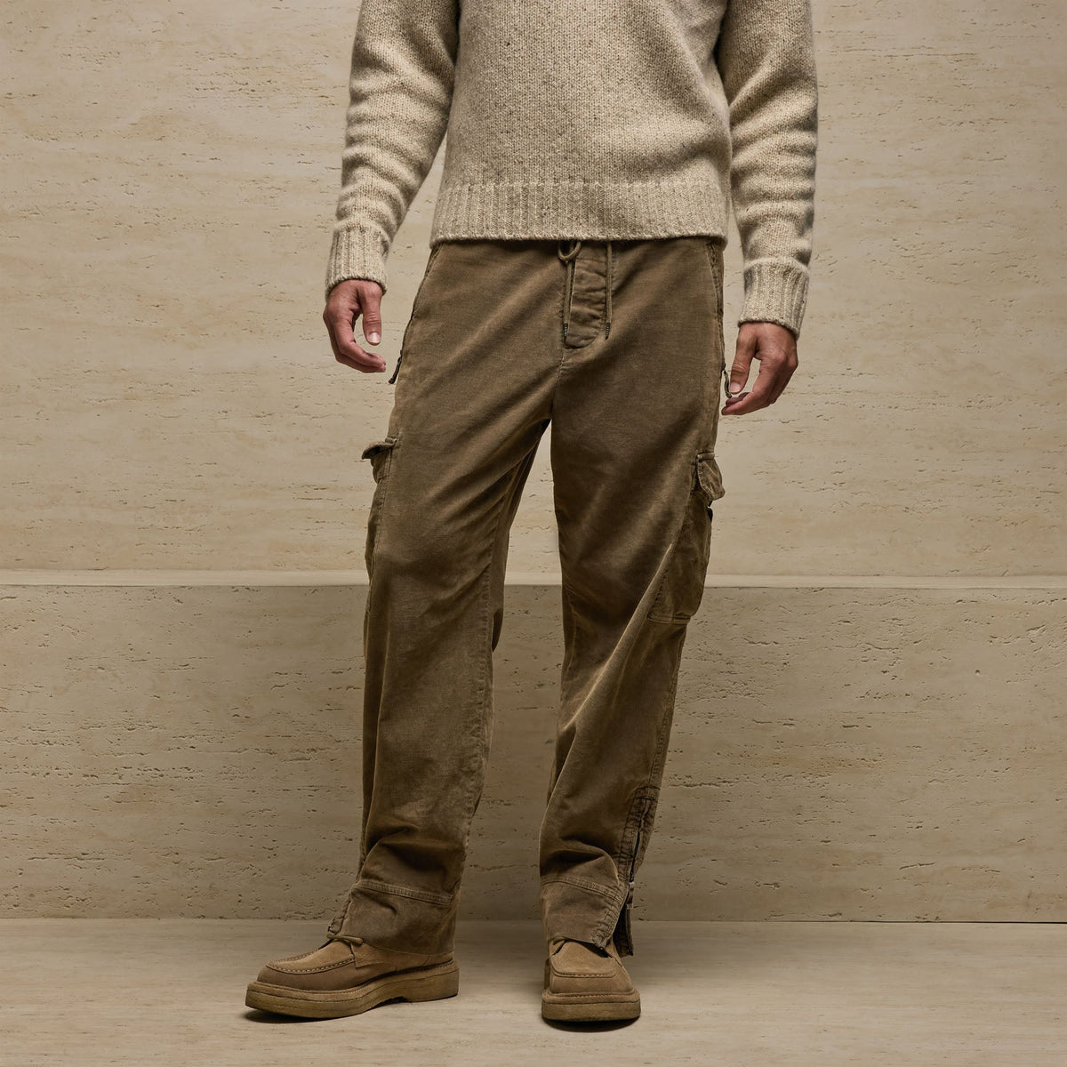 Corduroy Utility Pant in Earth Pigment | James Perse Los Angeles