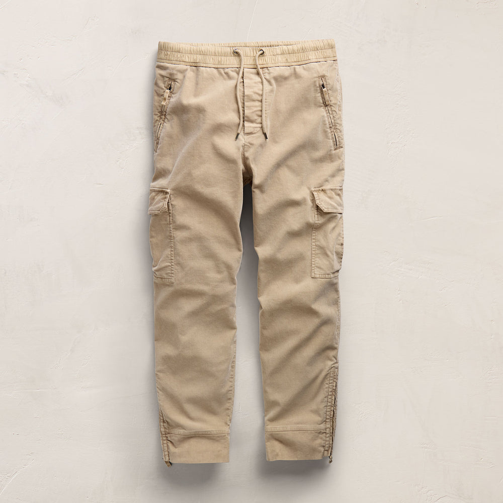 Cord Utility Pant In Light Khaki Pigment | James Perse Los Angeles